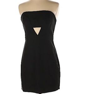NBD strapless cocktail dress